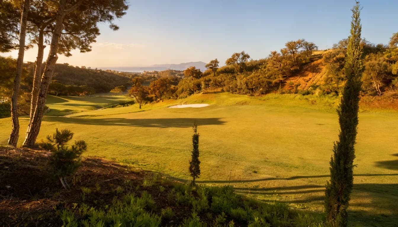 Santa María Golf & Country Club – golfbana i Elviria (Marbella), Costa del Sol