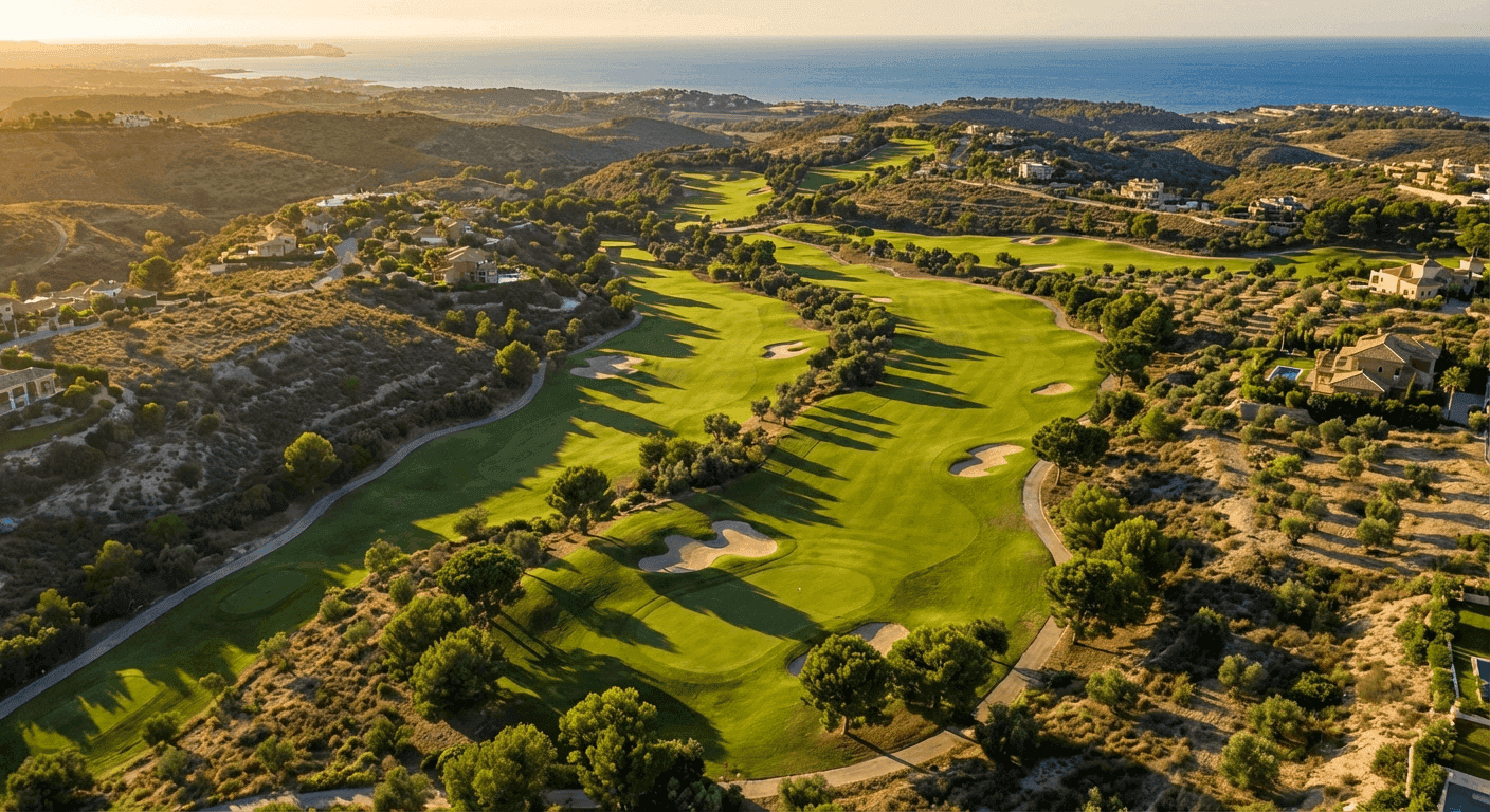 Campos de golf en España - 87 campos en Costa Blanca y Costa del Sol